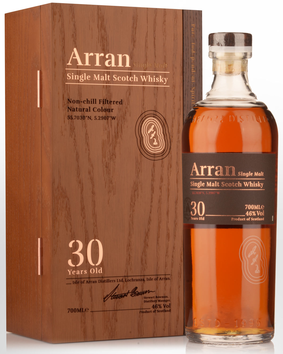 Arran 30 Year Old Single Malt Scotch Whisky (700ml)
