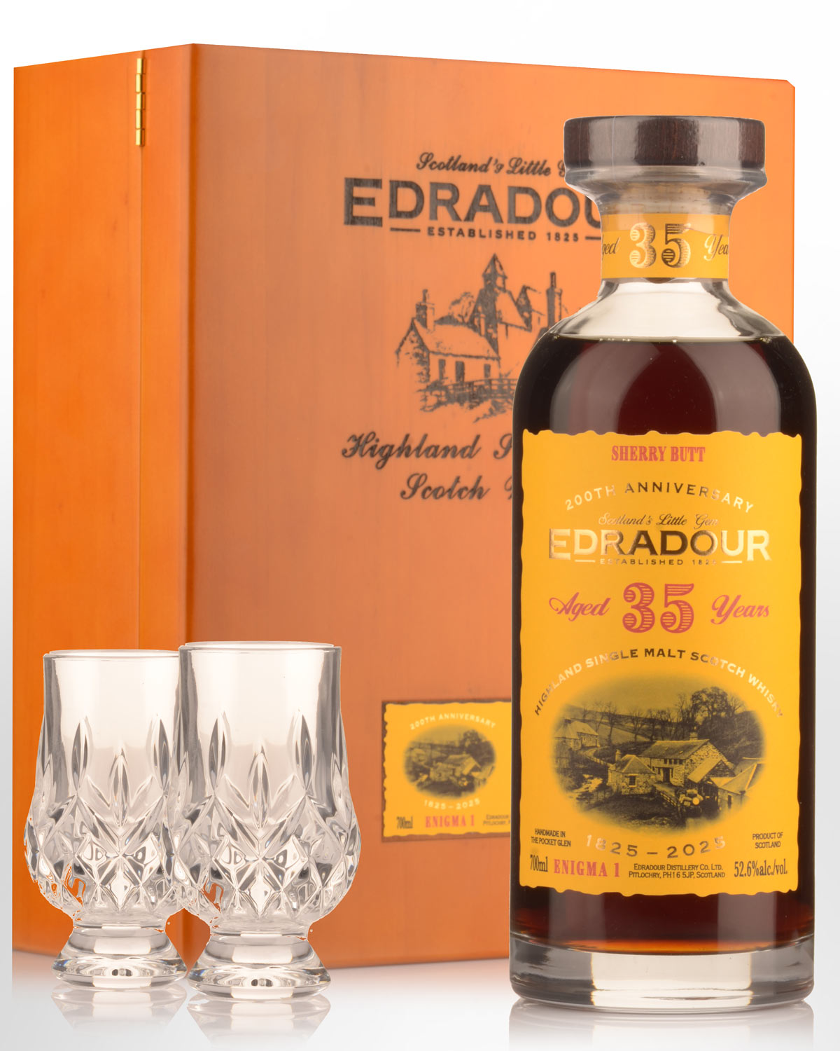 1989 Edradour 200th Anniversary 35 Year Old Enigma 1 Sherry Cask #355 Cask Strength Single Malt Scotch Whisky (700ml)