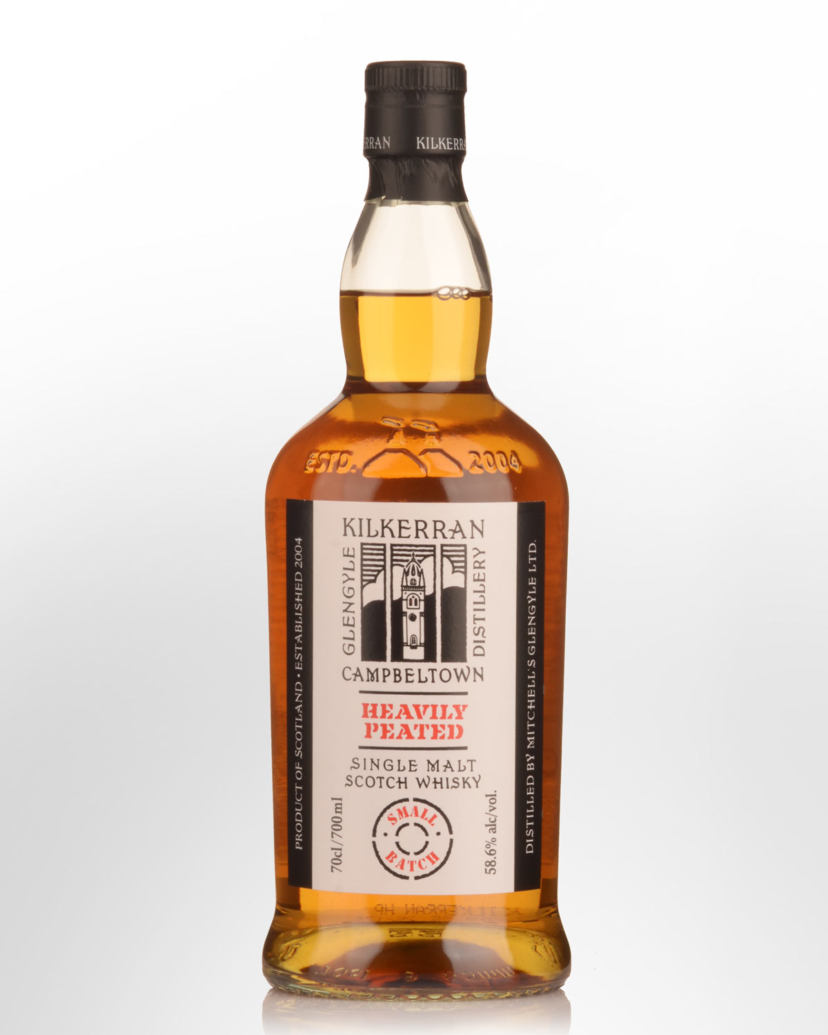 Glengyle Distillery Kilkerran Heavily Peated Cask Strength Single Malt Scotch Whisky (700ml) - Batch 13