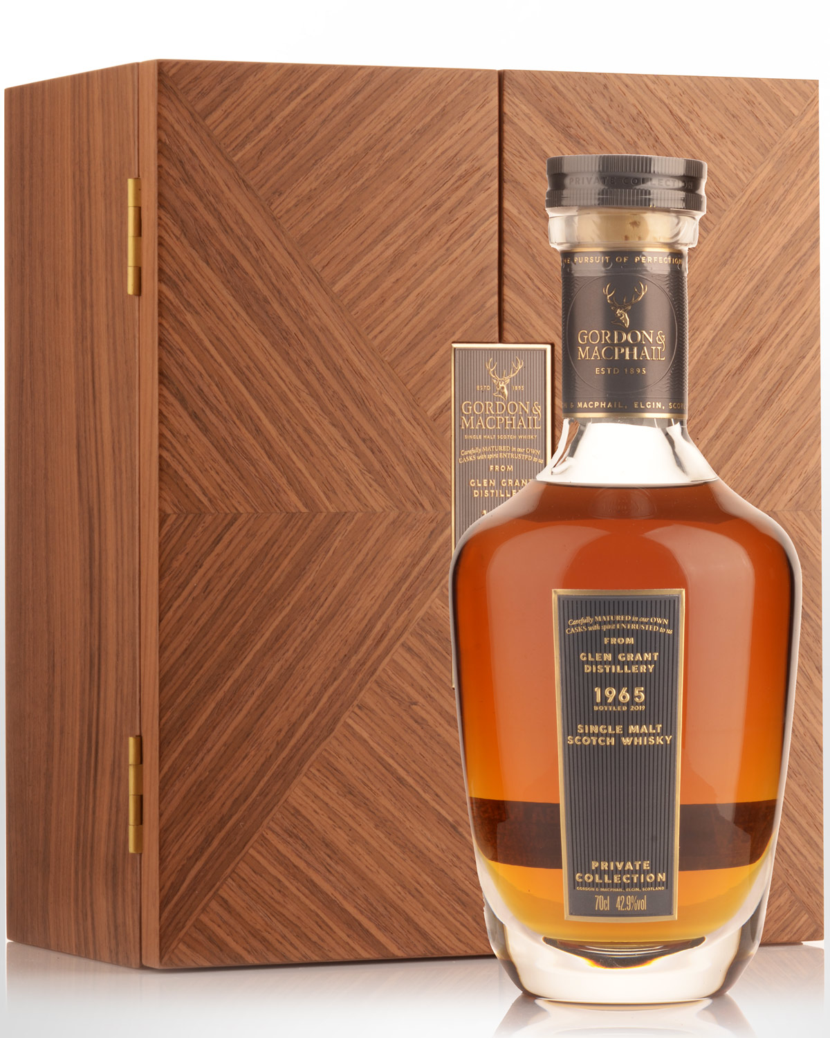 1965 Gordon & Macphail Private Collection Glen Grant 54 Year Old Cask Strength Single Malt Scotch Whisky (700ml)