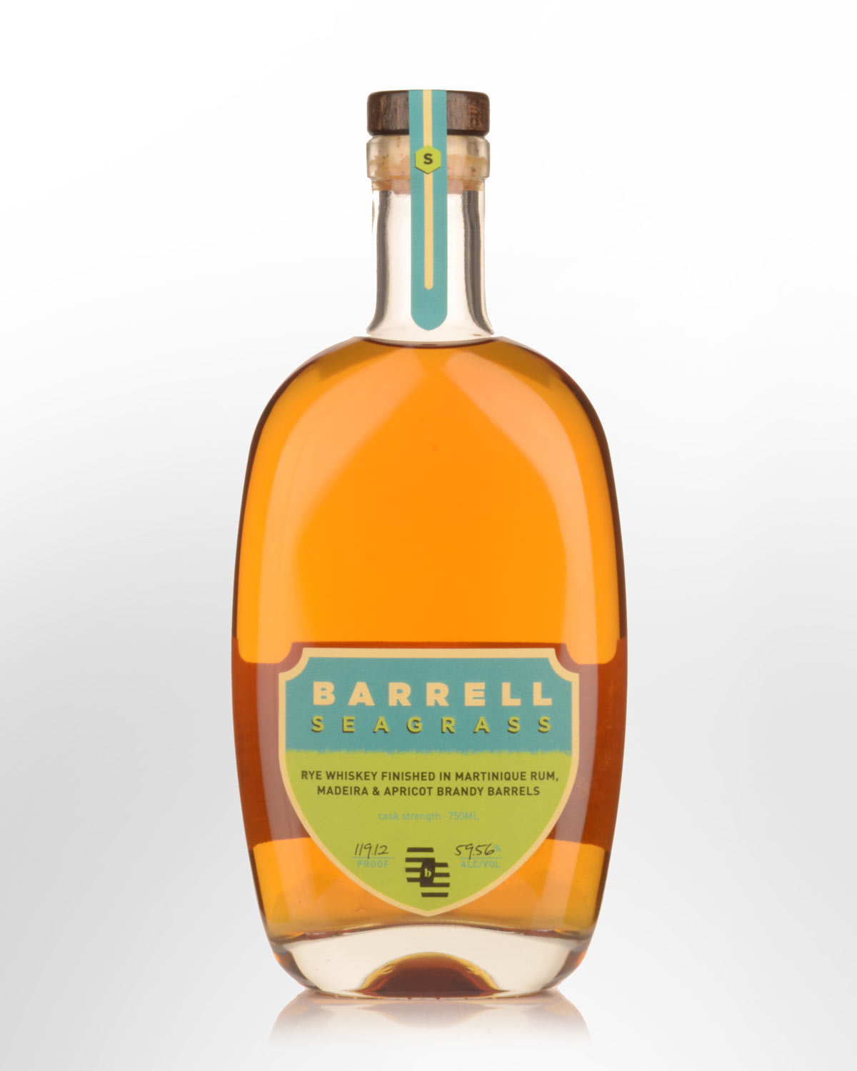 Barrell Craft Spirits Seagrass Cask Strength Rye Whiskey (750ml)