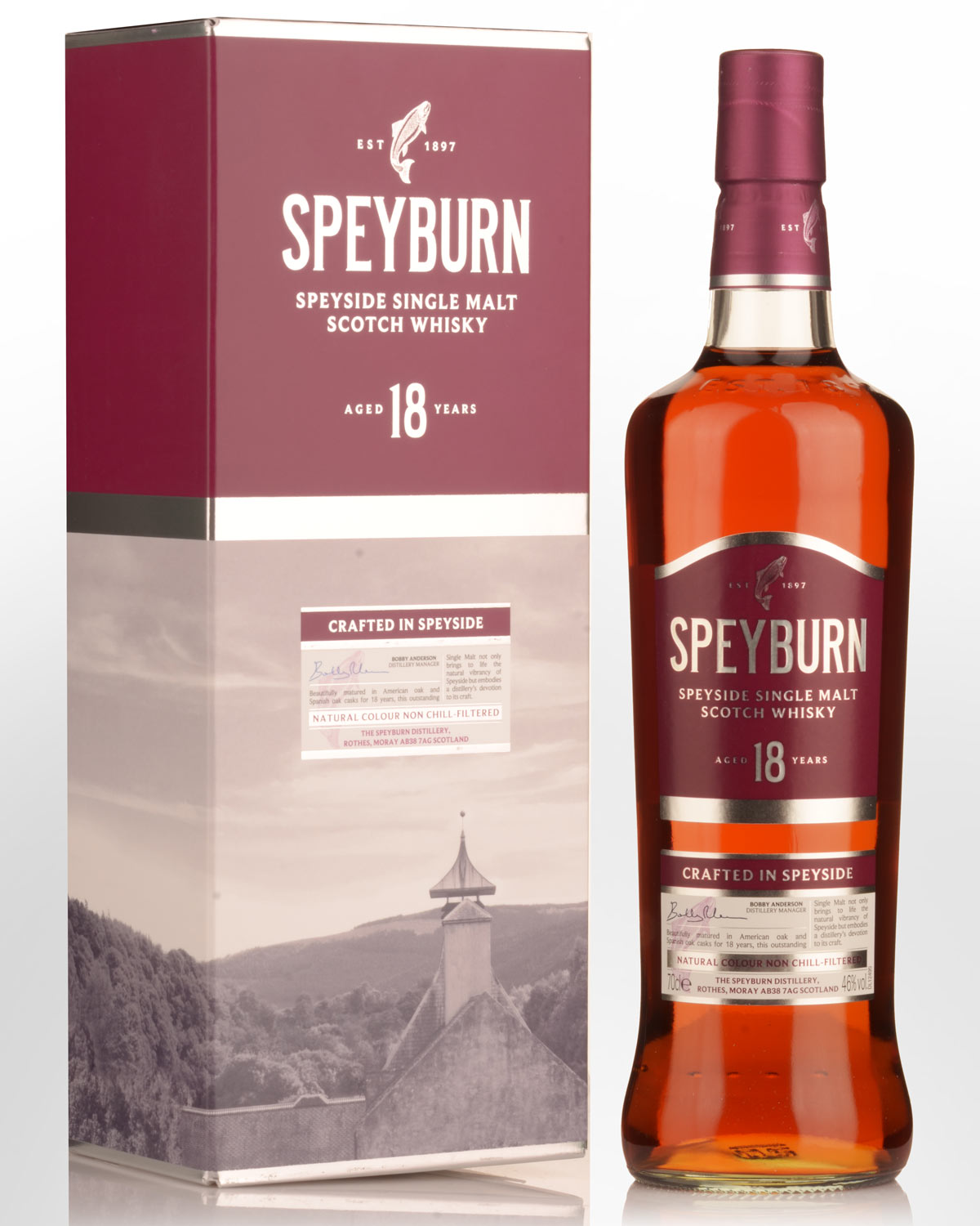 Speyburn 18 Year Old Single Malt Scotch Whisky (700ml)