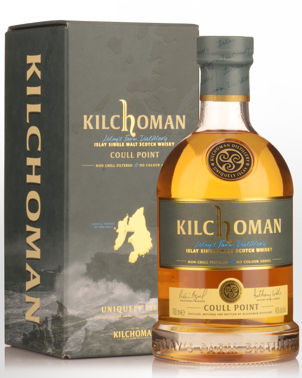 Kilchoman Coull Point Single Malt Scotch Whisky (700ml)