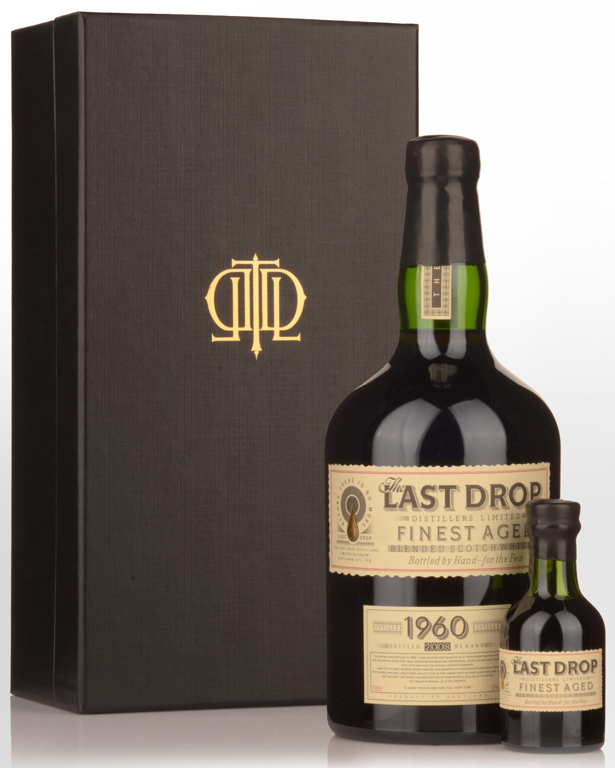 1960 The Last Drop Blended Scotch Whisky (700ml) - Plus 50ml bottle