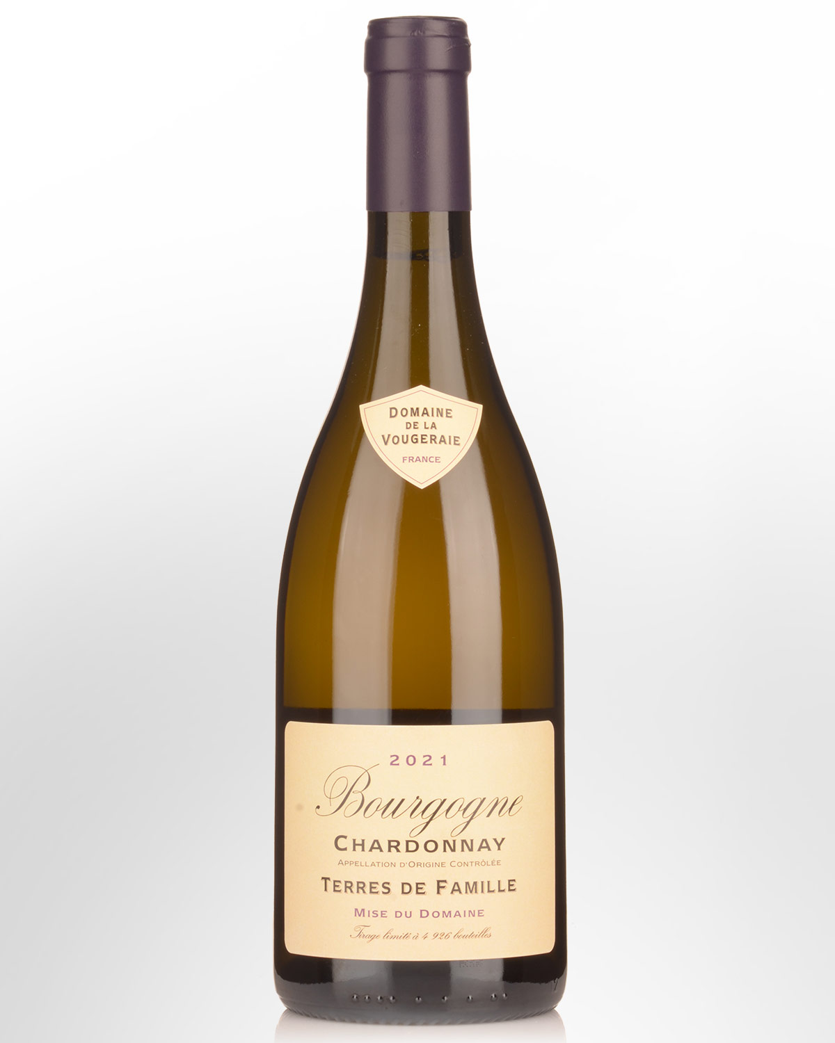 2021 Domaine de la Vougeraie Terres de Famille Bourgogne Chardonnay
