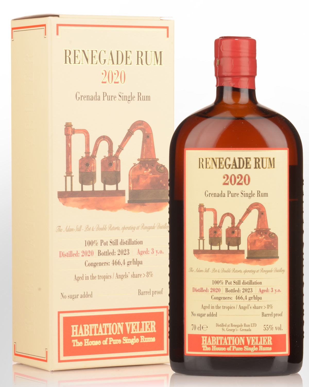 2020 Habitation Velier Renegade 3 Year Old Cask Strength Grenada Pure Single Rum (700ml)