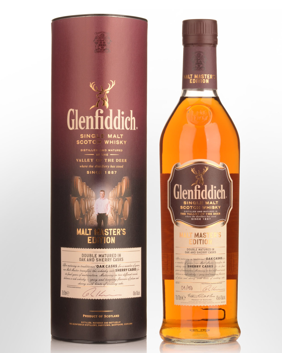 Glenfiddich Malt Master's Edition Single Malt Scotch Whisky (700ml) - Older Bottle