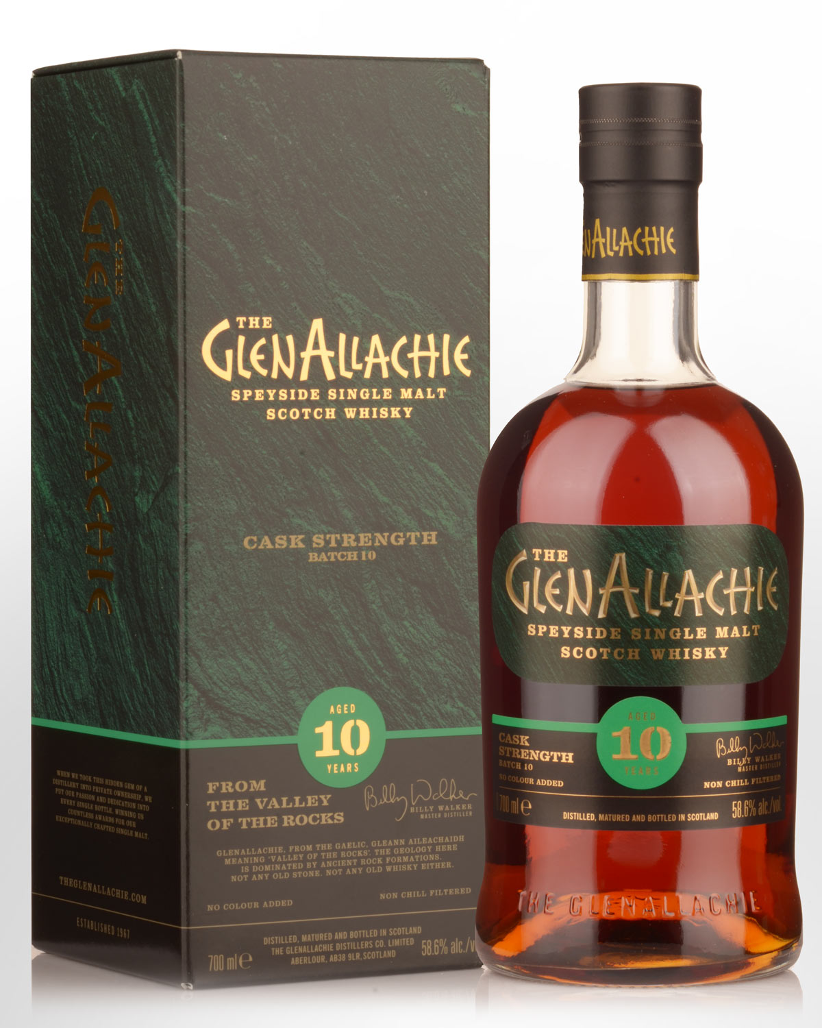 Glenallachie 10 Year Old Cask Strength Single Malt Scotch Whisky (700ml) - Batch 10