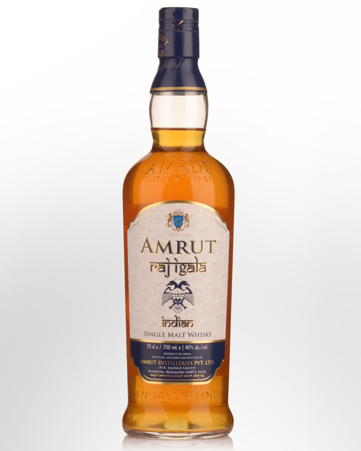 Amrut Raj Igala Sherry Finish Single Malt Indian Whisky (700ml)