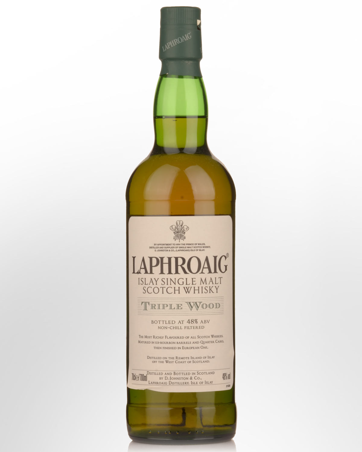 Laphroaig Triple Wood Single Malt Scotch Whisky (700ml) - Older Packaging