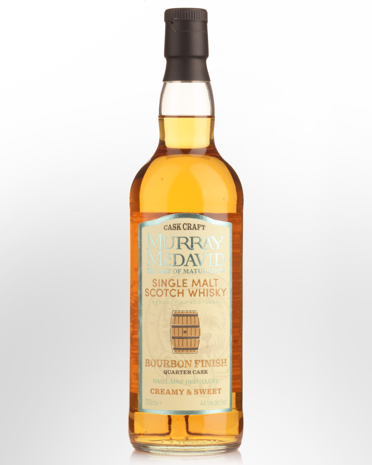 Murray McDavid Cask Craft Dailuaine Bourbon Cask Finish Single Malt Scotch Whisky (700ml)