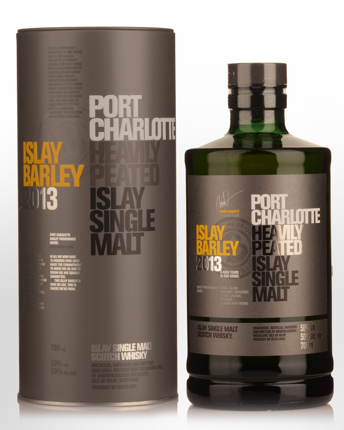 2013 Bruichladdich Port Charlotte Heavily Peated Islay Barley Single