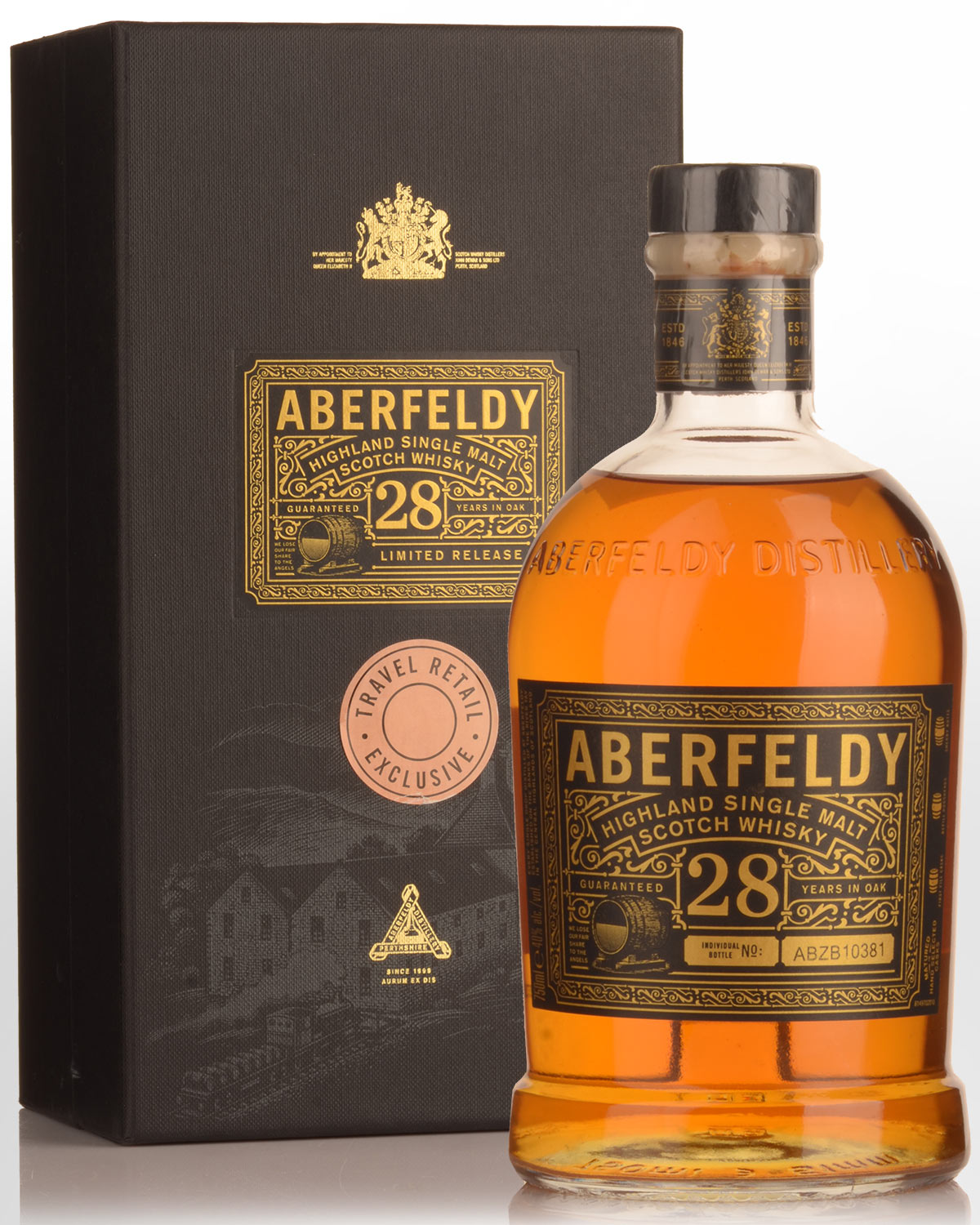 Aberfeldy 28 Year Old Single Malt Scotch Whisky (750ml)