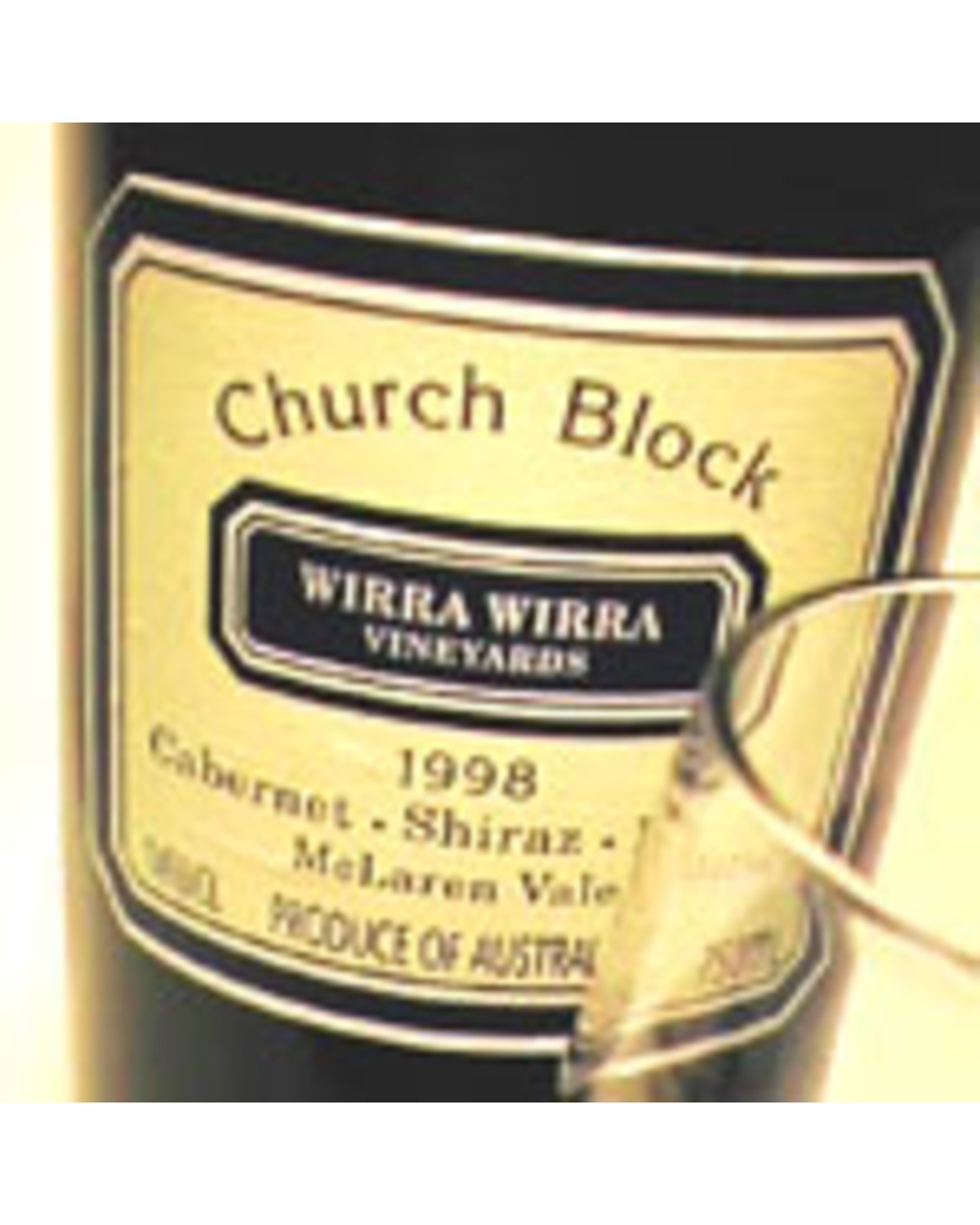 1998 Wirra Wirra Church Block Cabernet Shiraz Merlot | Nicks Wine Merchants