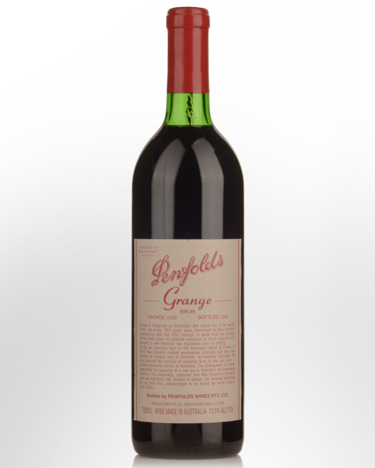 1993 Penfolds Grange - LOW FILL