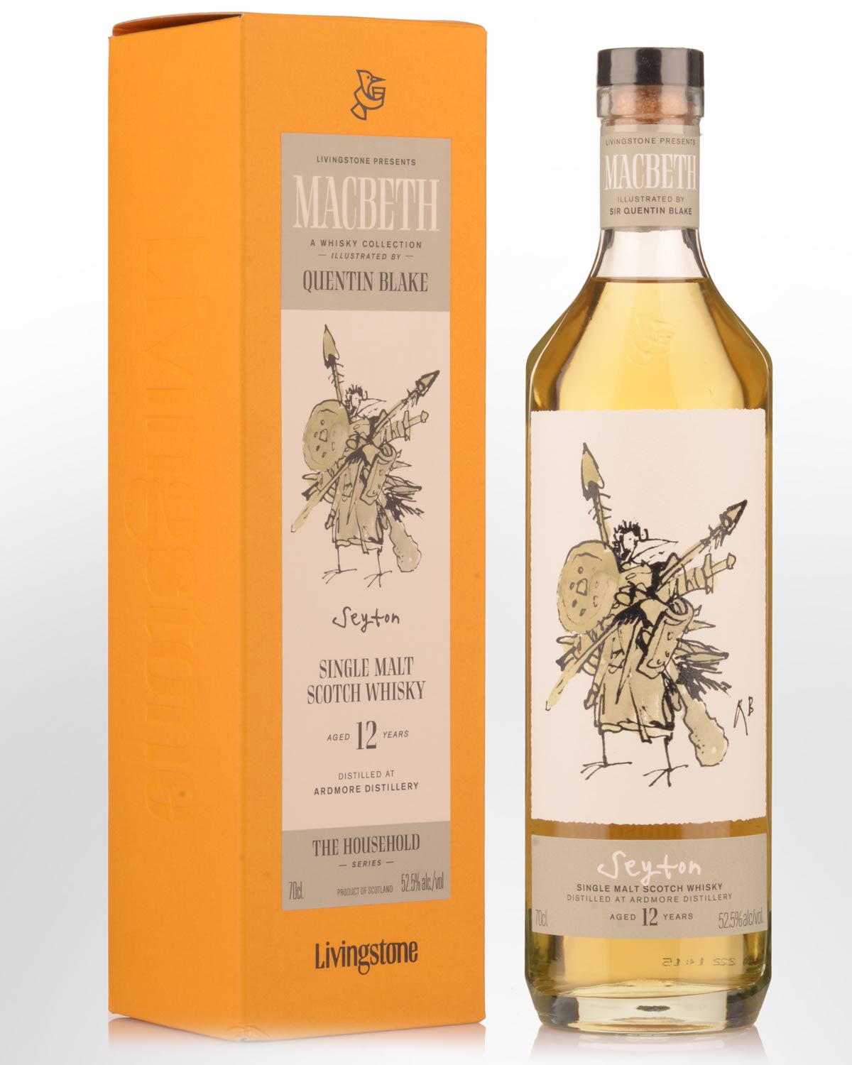 Elixir Distillers The MacBeth Collection Seyton Ardmore 12 Year Old Cask Strength Single Malt Scotch Whisky (700ml)