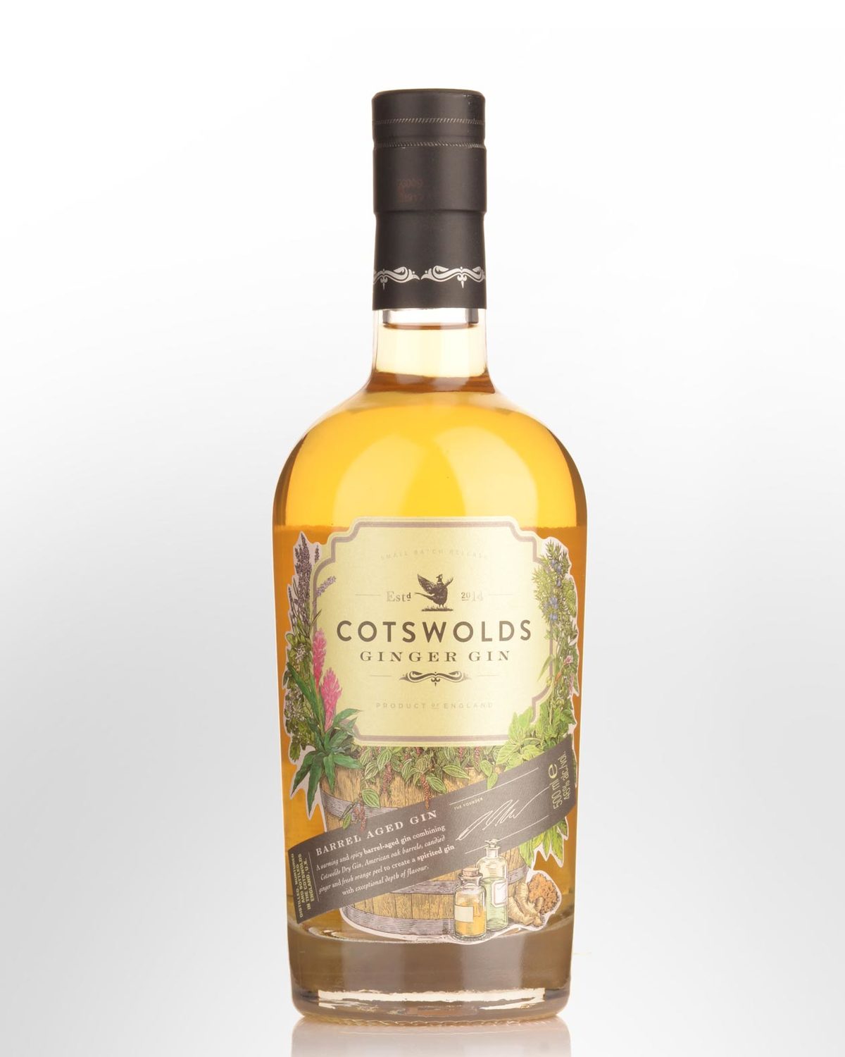 Cotswolds Barrel Aged Ginger Gin (500ml) | Nicks Wine Merchants