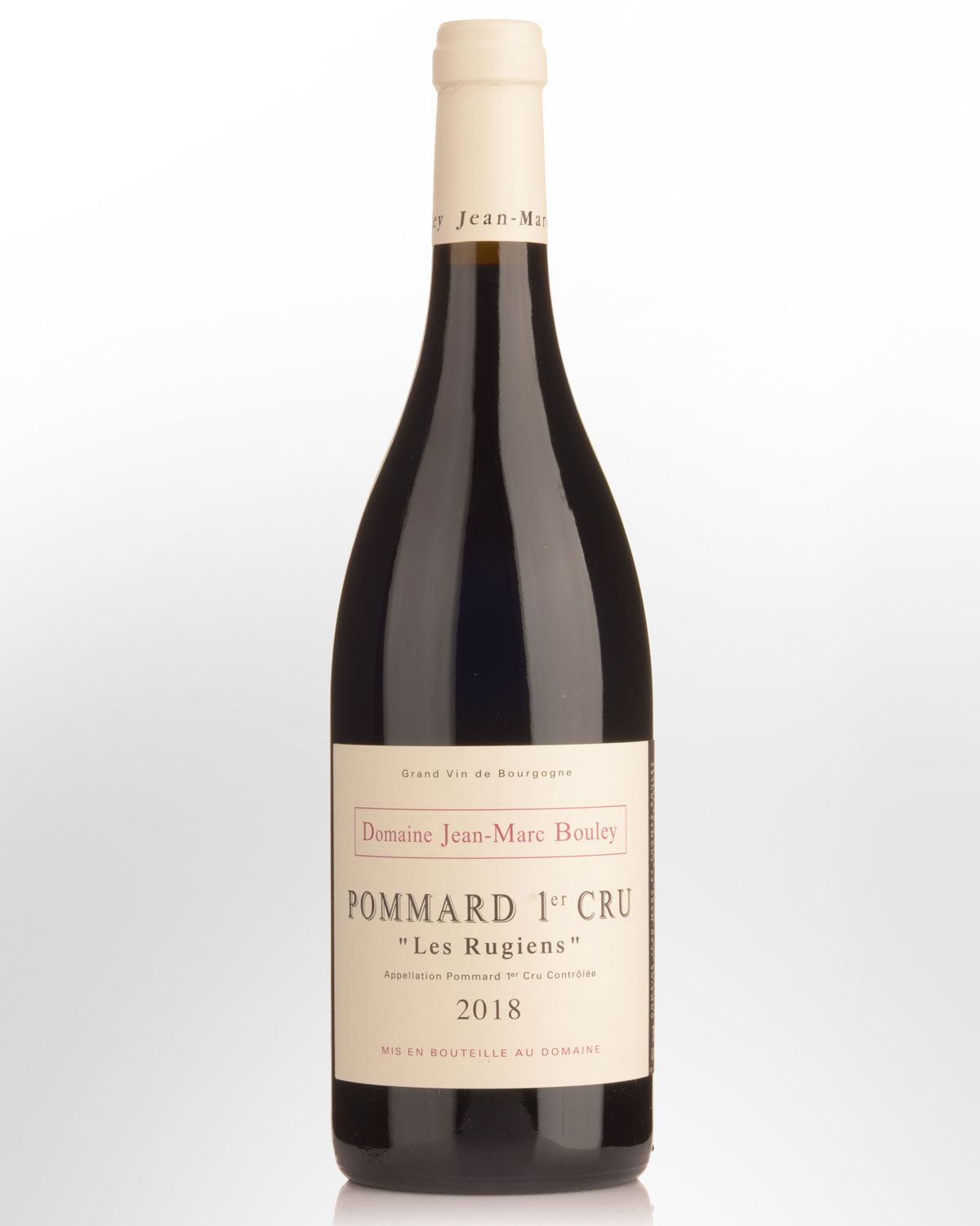 2018 Domaine Jean-Marc et Thomas Bouley Pommard Les Rugiens Premier Cru