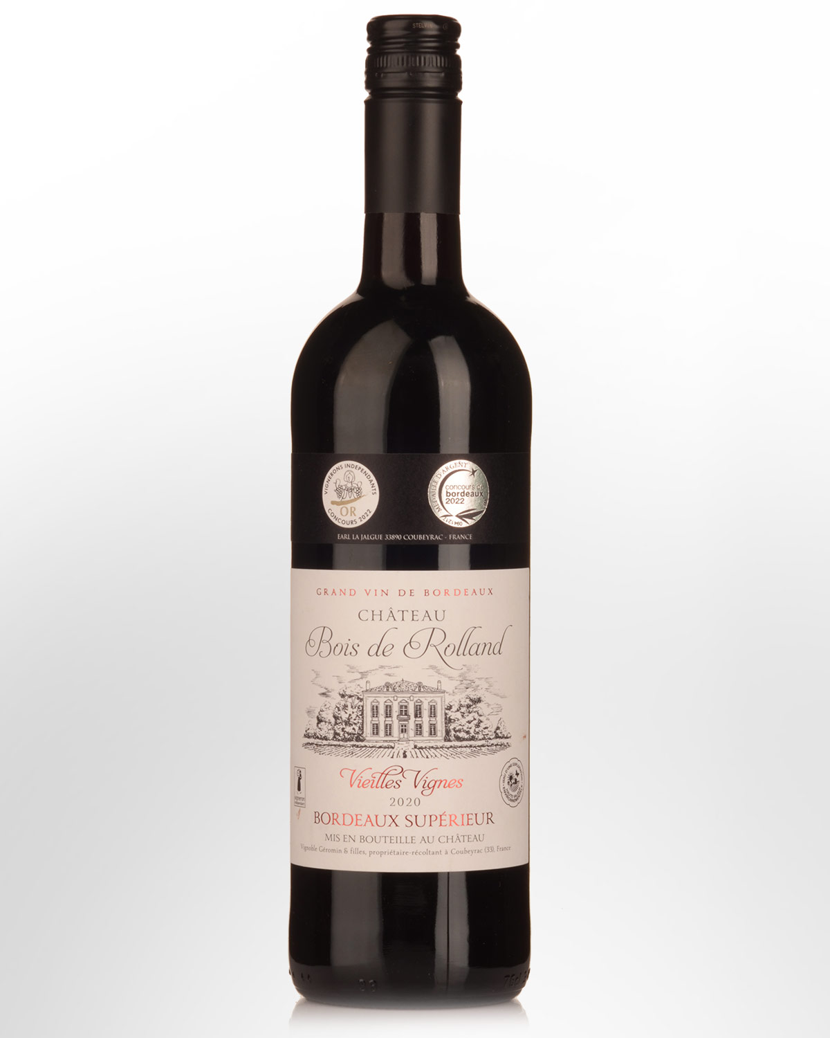 2020 Chateau Bois de Rolland Vieilles Vignes Bordeaux Superieur | Nicks ...