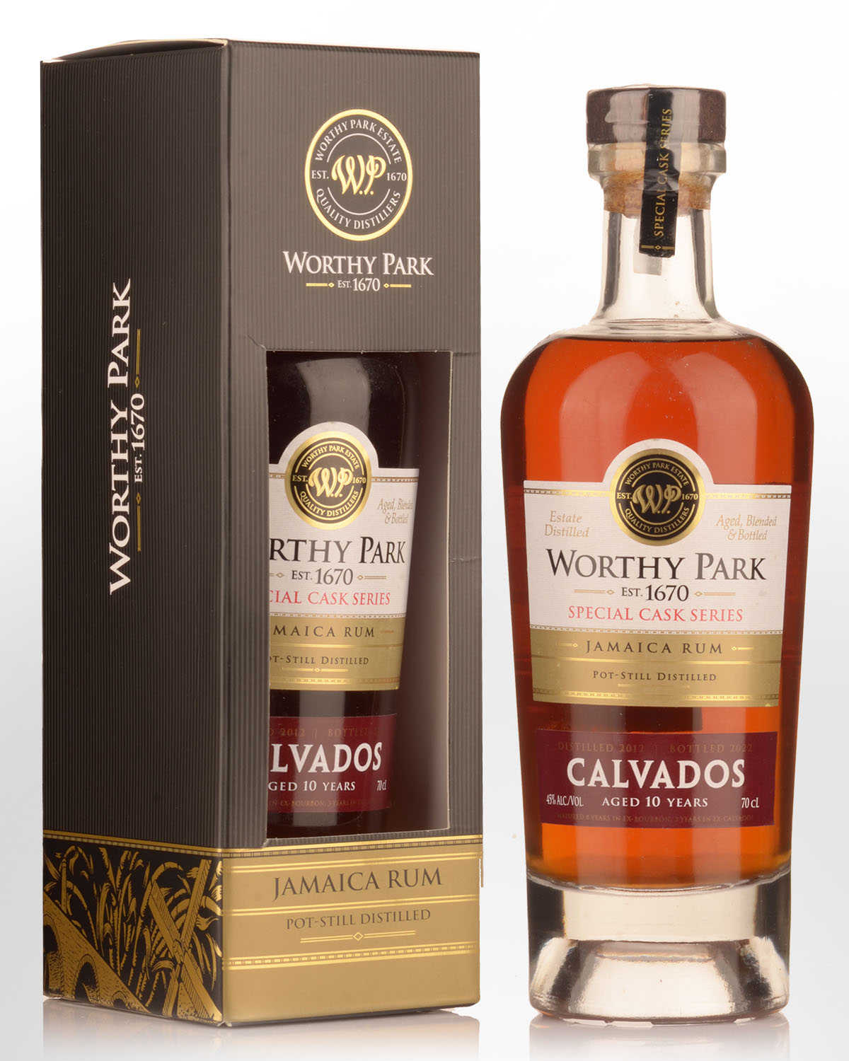 2012 Worthy Park 10 Year Old Special Cask Series Calvados Cask Jamaica Rum (700ml)