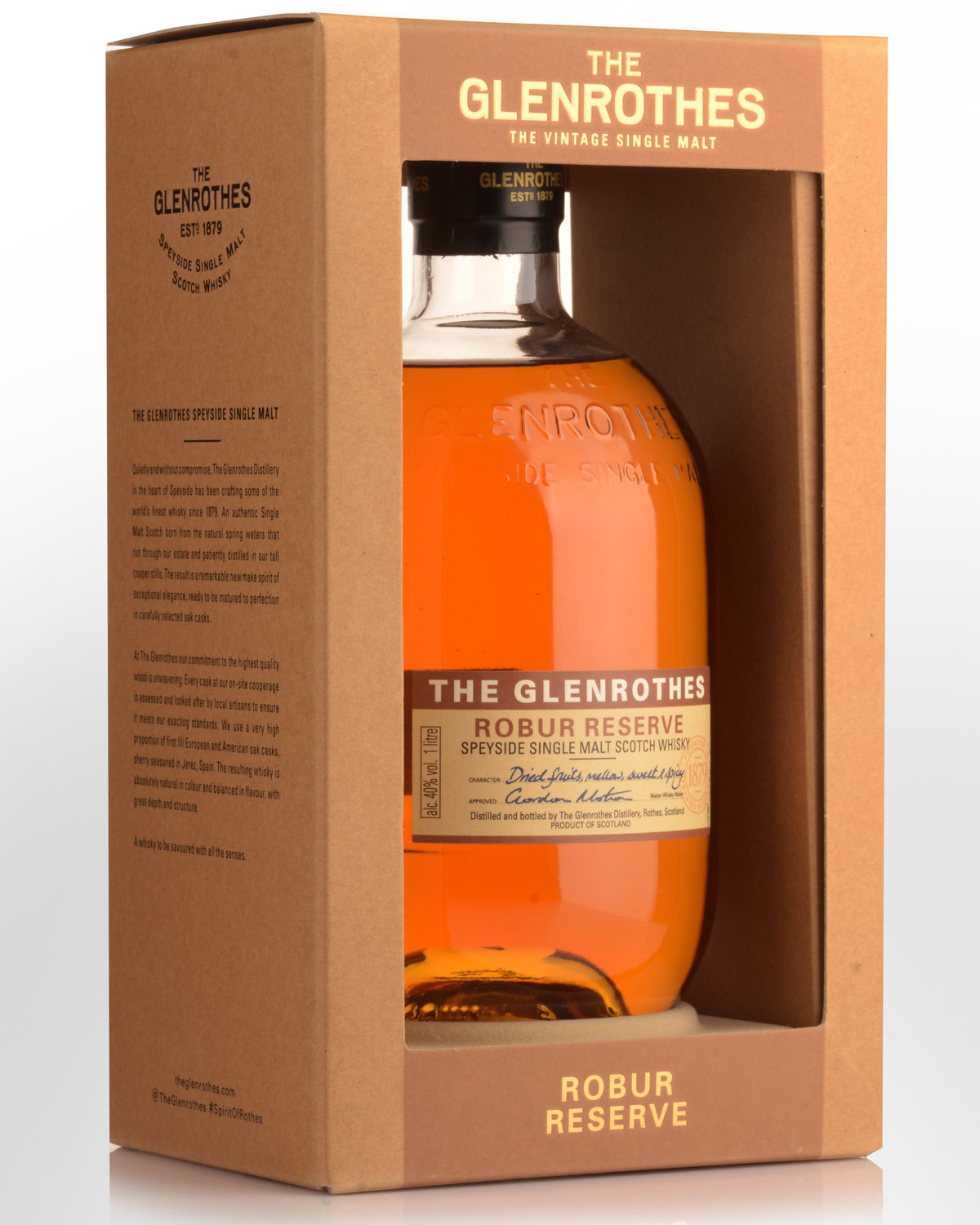 Glenrothes Robur Reserve Single Malt Scotch Whisky (1000ml)