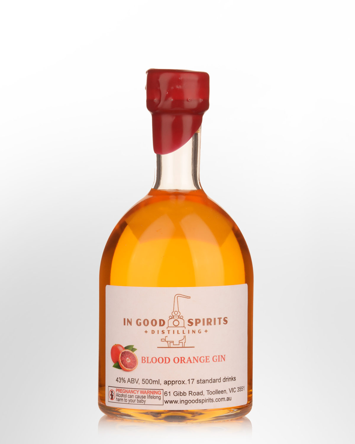 In Good Spirits Blood Orange Gin (500ml)