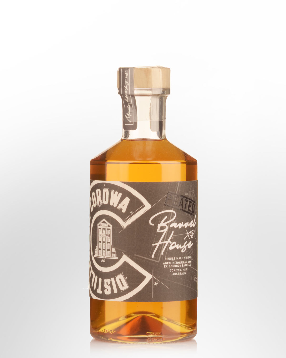 Corowa Distilling Co. Barrel House Peated Single Malt Australian Whisky (500ml)