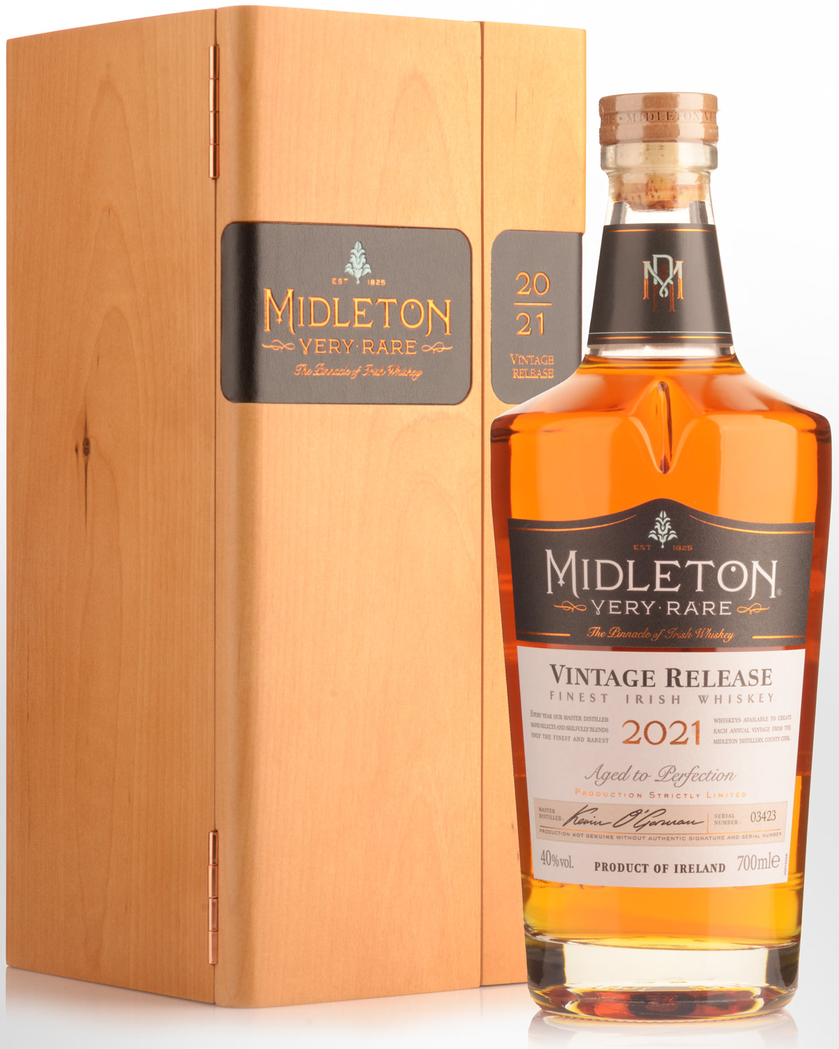 Midleton Very Rare Blended Irish Whiskey (700ml) 2021 Bottling