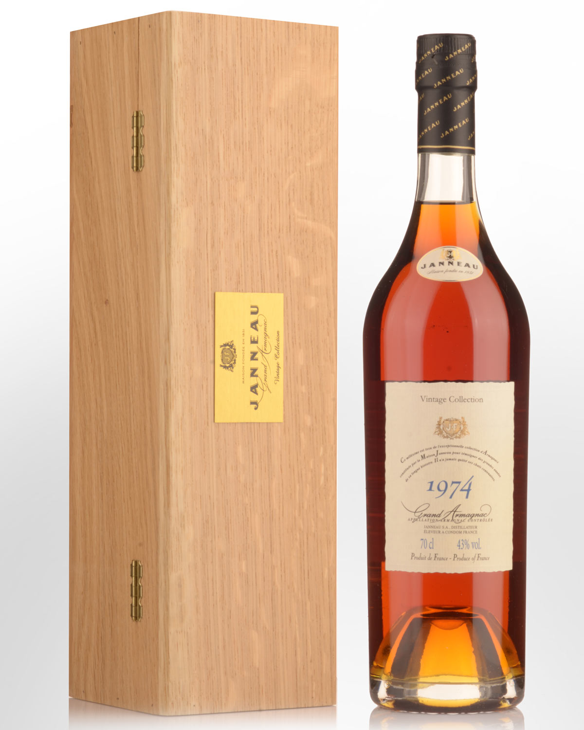 1974 Janneau Vintage Collection Grand Armagnac (700ml)