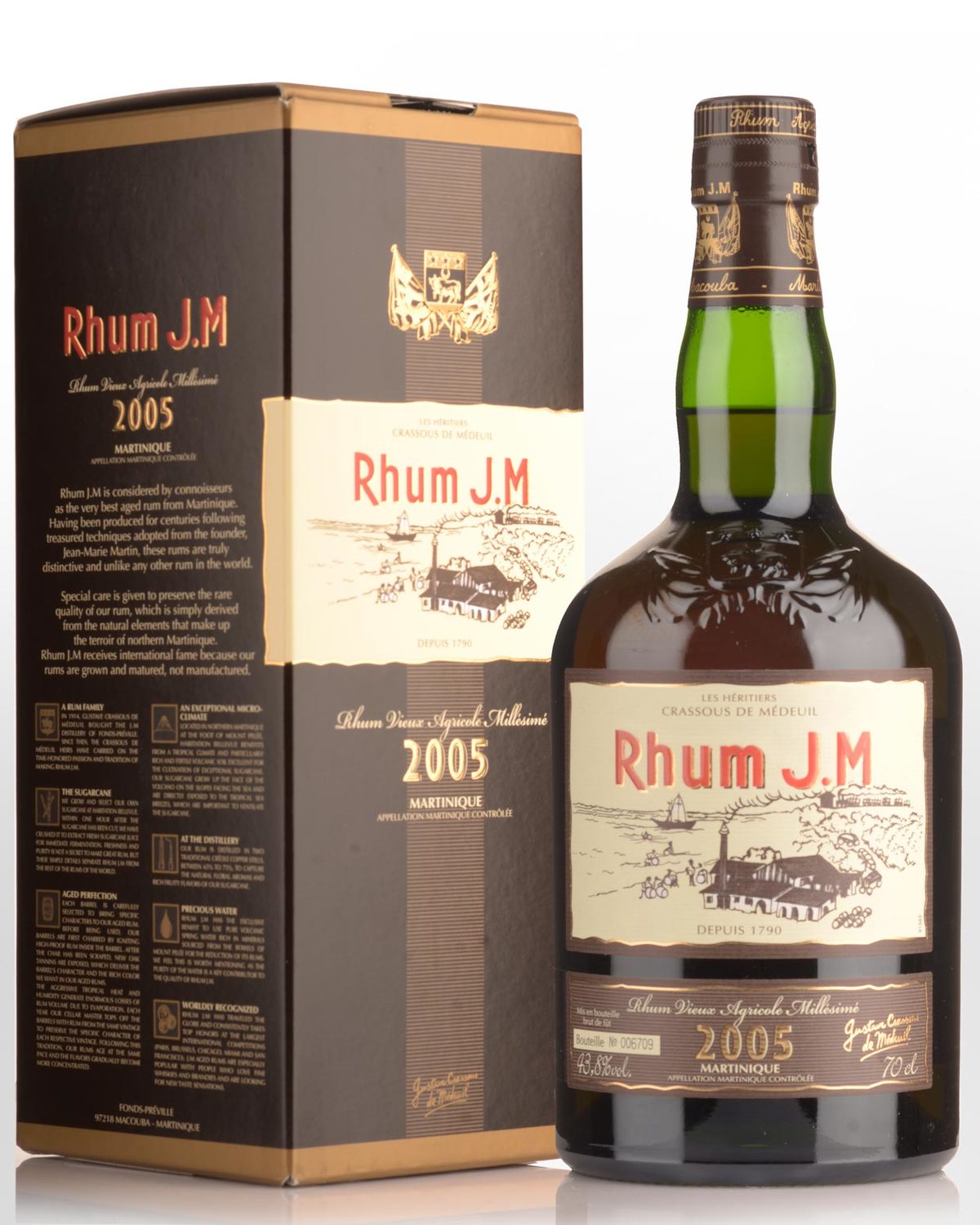 Rhum J.M. - 15Y Old Agricole Rum 2003 Vintage - Union Square Wines