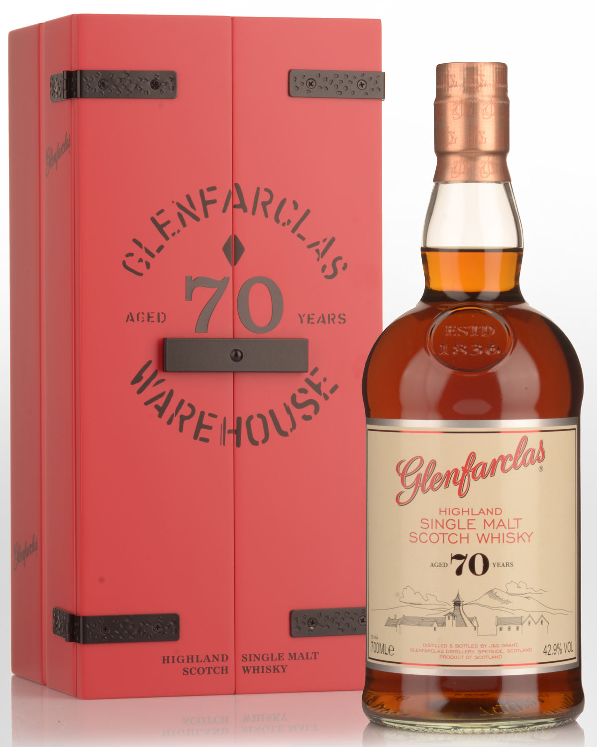 Glenfarclas 70 Year Old Warehouse Edition Single Malt Scotch Whisky (700ml)
