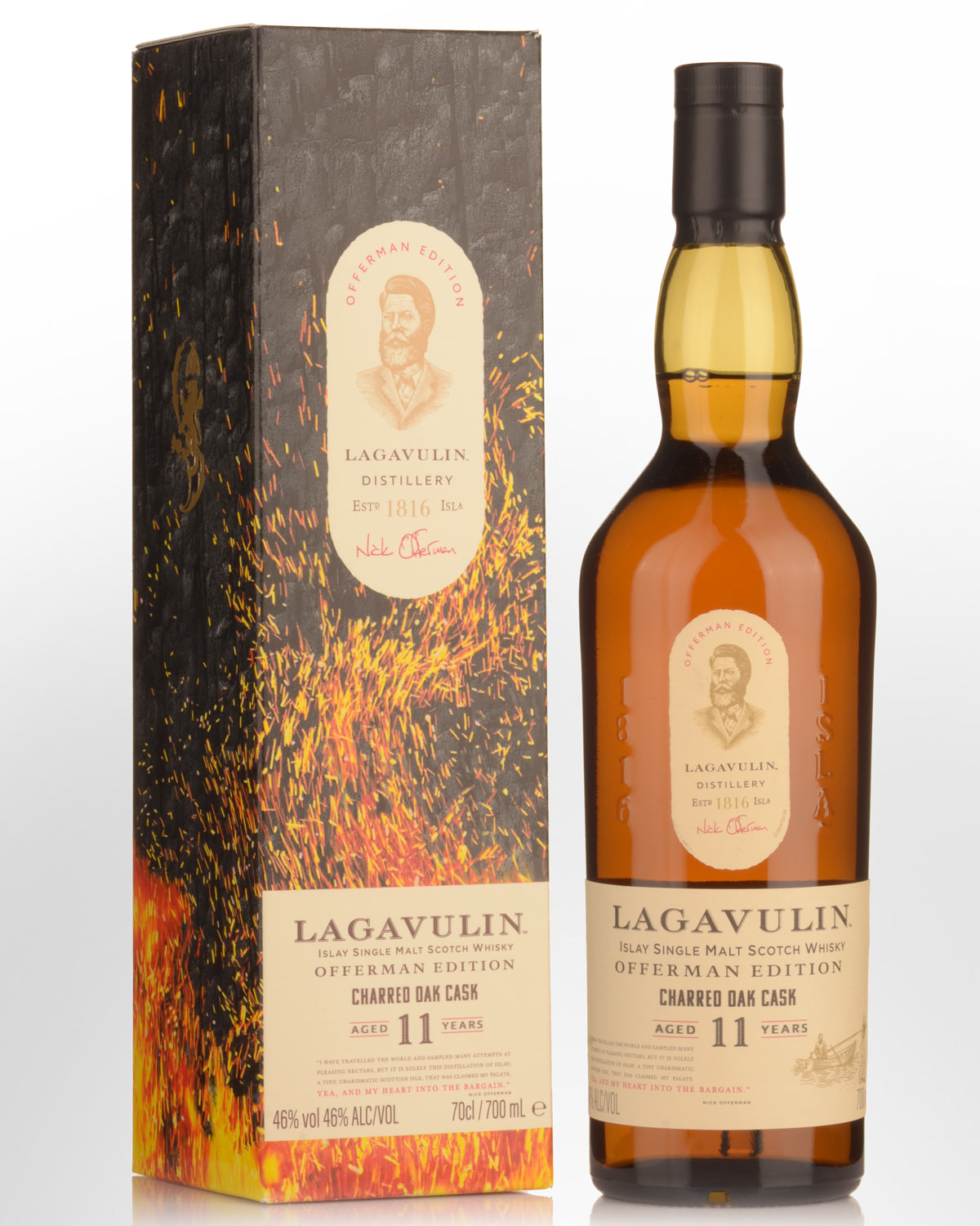 Lagavulin Offerman Edition Charred Oak Cask 11 Year Old Single Malt Scotch Whisky (700ml)