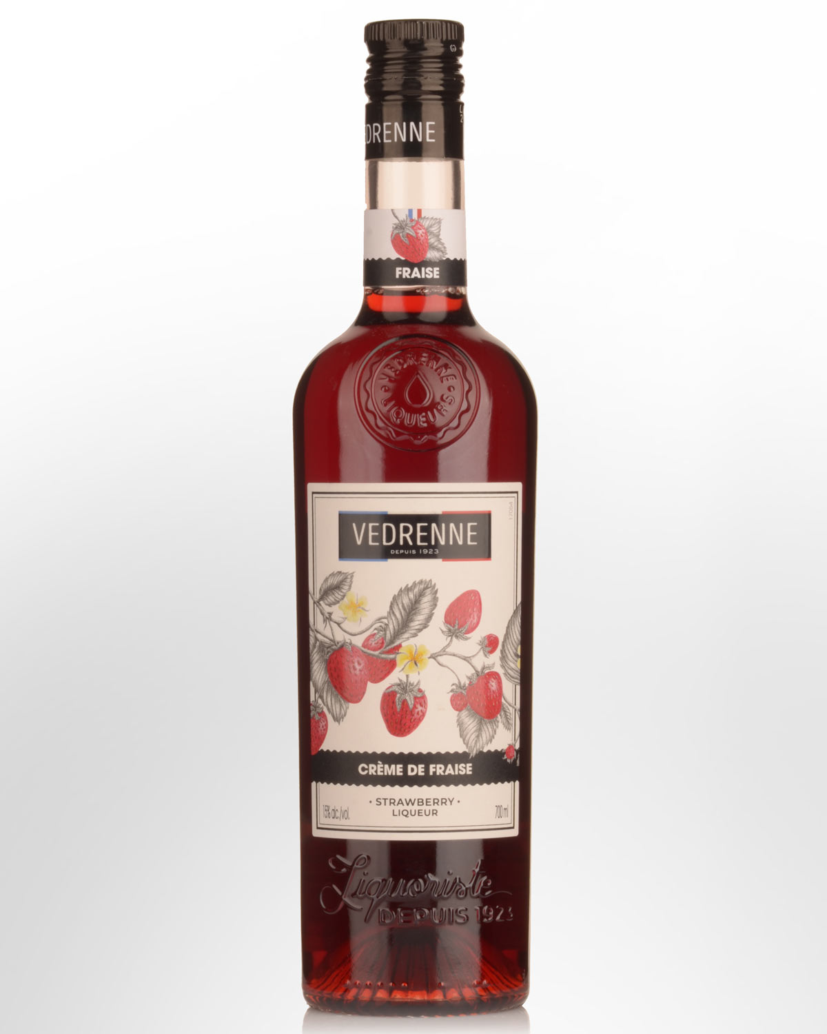 Vedrenne Creme de Fraise (Strawberry) Liqueur (700ml)