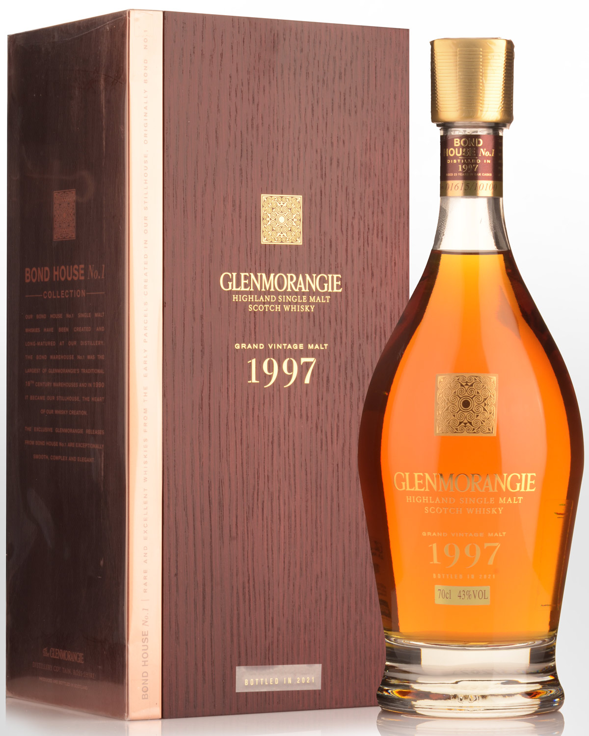 1997 Glenmorangie Grand Vintage 23 Year Old Single Malt Scotch Whisky (700ml)