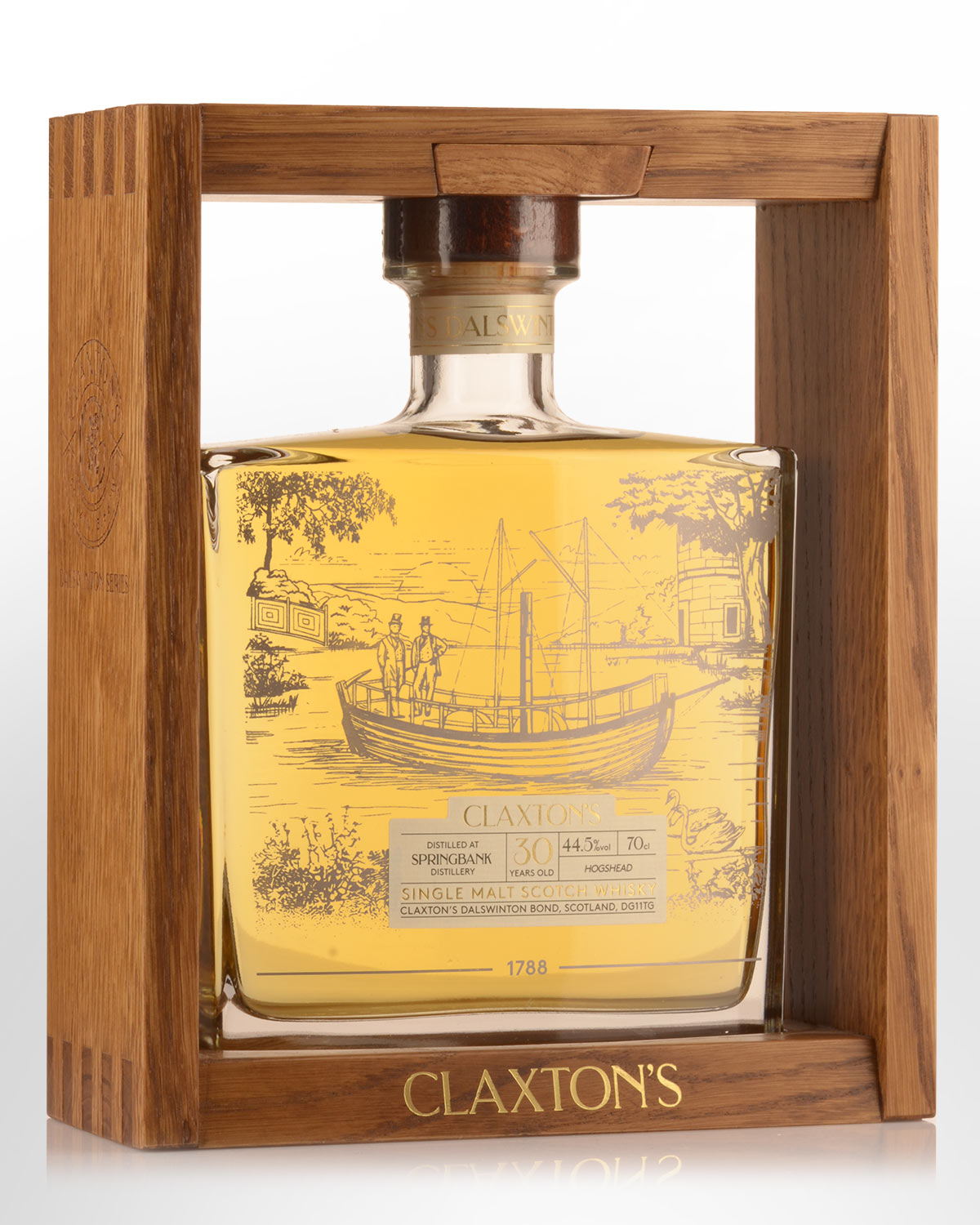 1993 Claxton's Dalswinton Series Springbank 30 Year Old Cask Strength Single Malt Scotch Whisky (700ml)