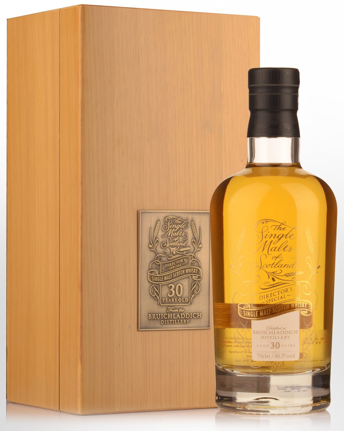 Single Malts of Scotland Director's Special Bruichladdich 30 Year Old Cask Strength Single Malt Scotch Whisky (700ml)