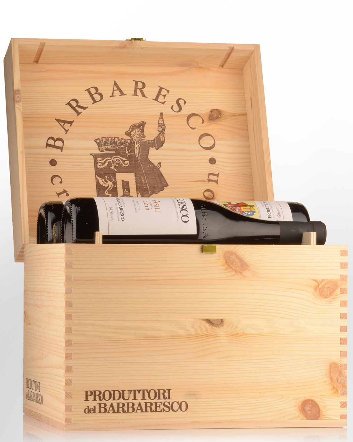 2019 Produttori del Barbaresco Riserva Barbaresco Cru Collection Wooden Box (9 x 750ml)