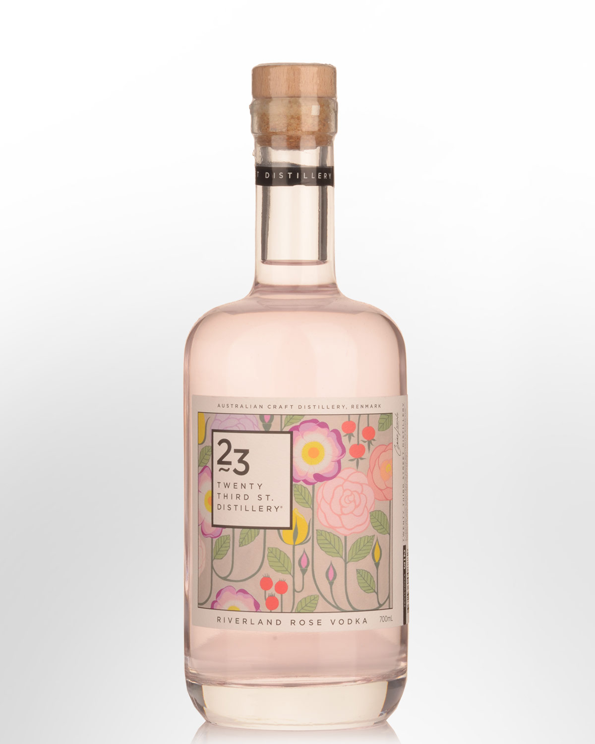 23rd Street Distillery Riverland Rose Vodka (700ml) | Nicks Wine Merchants