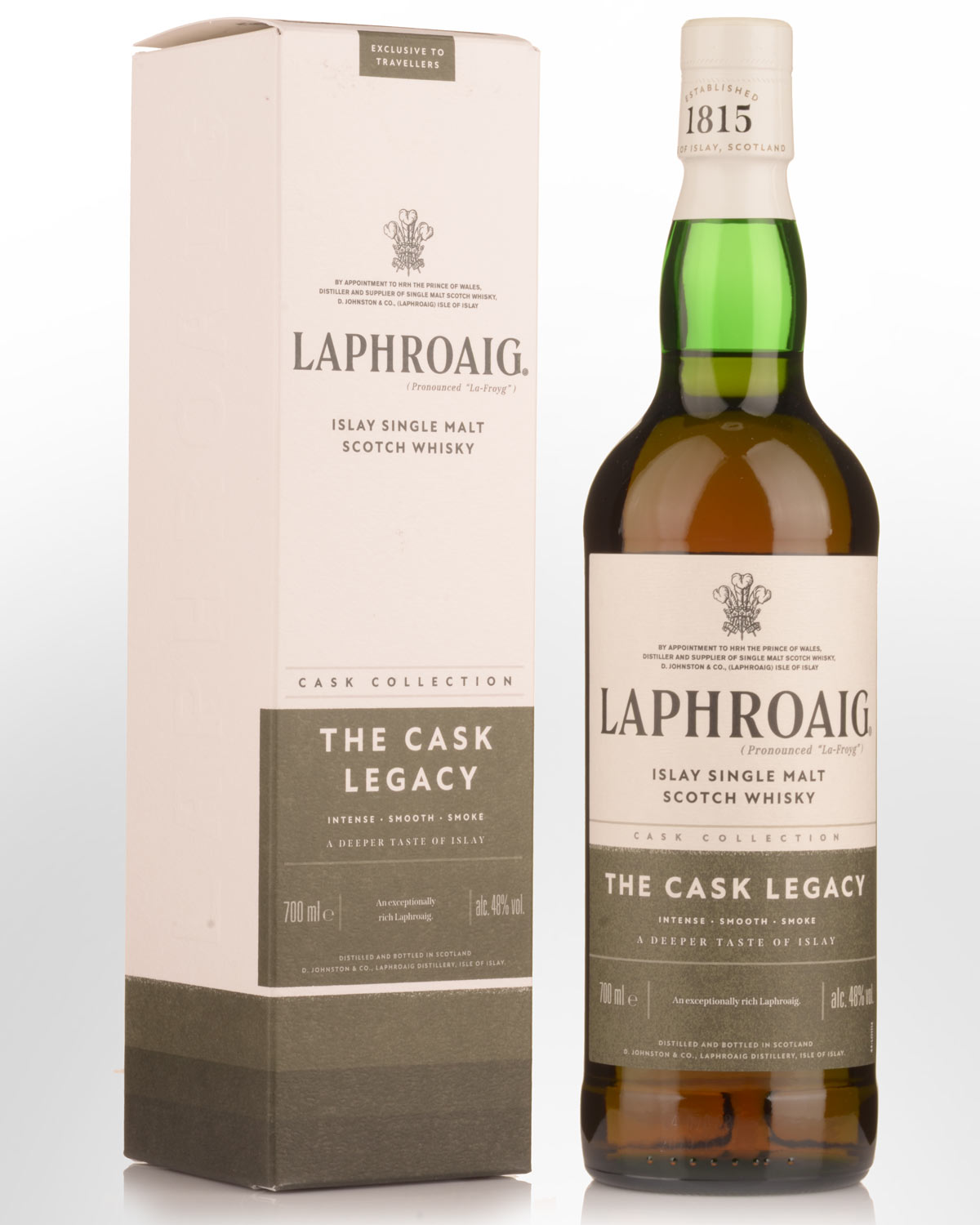 Laphroaig The Cask Legacy Single Malt Scotch Whisky (700ml)