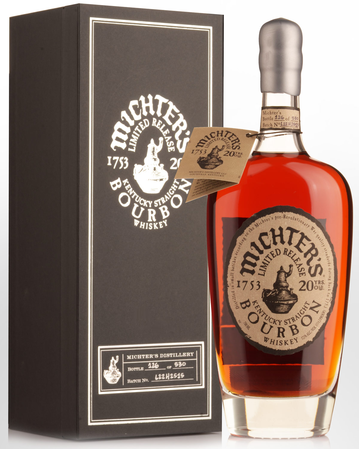 Michter's Single Barrel 20 Year Old 2022 Release Cask Strength Bourbon Whiskey (700ml)