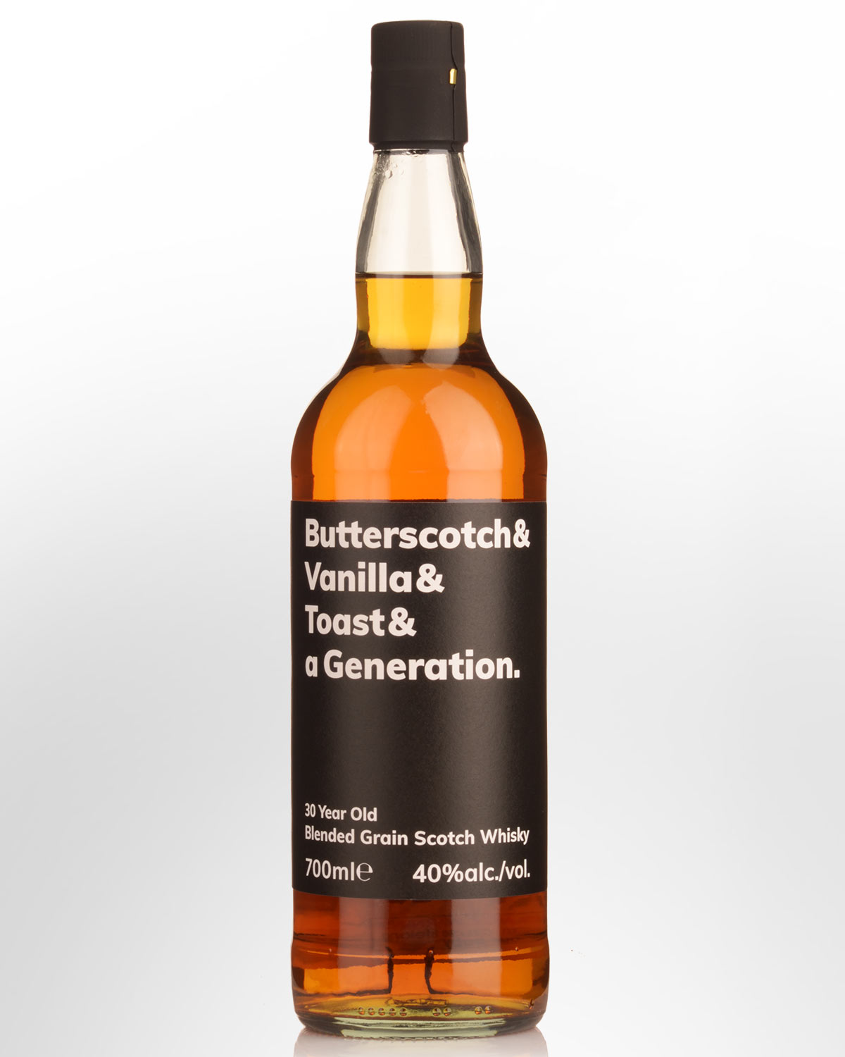 Butterscotch & Vanilla & Toast & Generations 30 Year Old Blended Grain Scotch Whisky (700ml)