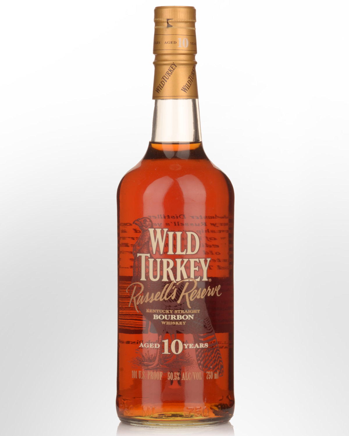Wild Turkey Russell's Reserve 101 Proof 10 Year Old Kentucky Straight Bourbon Whiskey (750ml)
