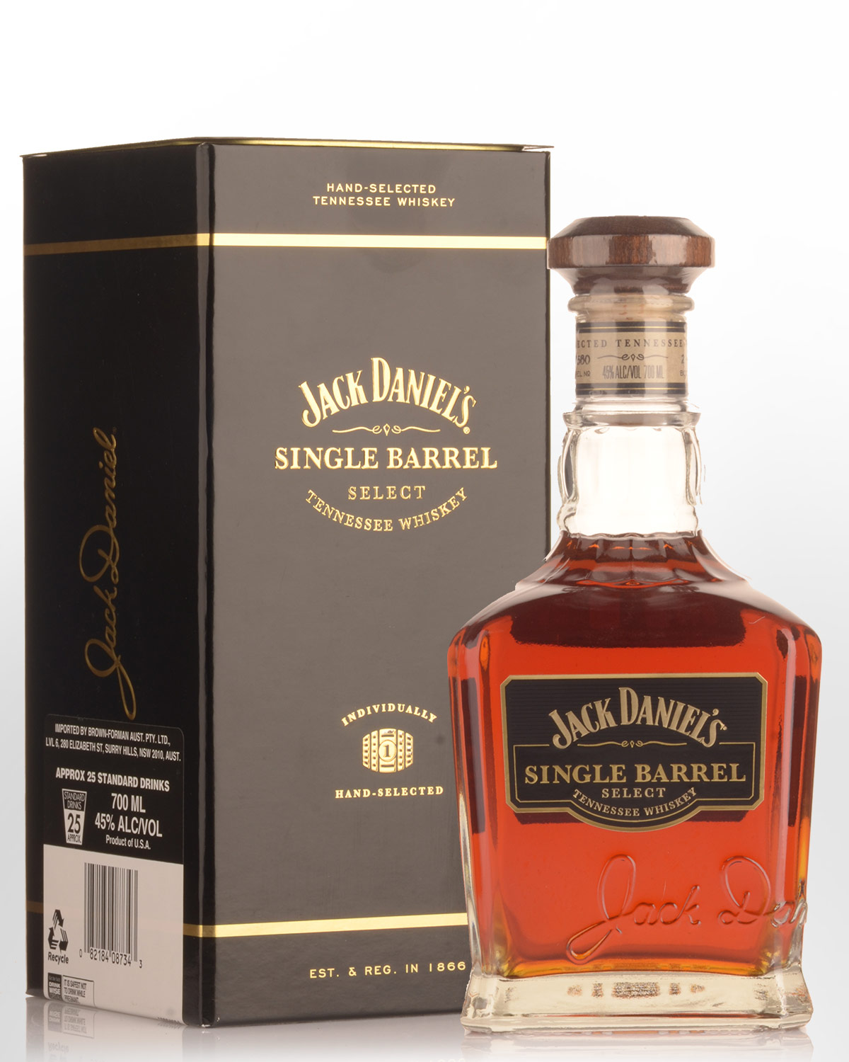 Jack Daniels Single Barrel Select Tennessee Whiskey Ml Older Bottle Nicks Wine Merchants