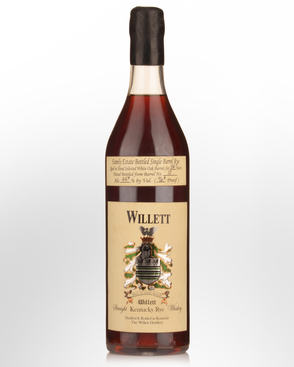 Willett Family Estate 96.4 Proof 24 Year Old Single Barrel Rye Whiskey (750ml)
