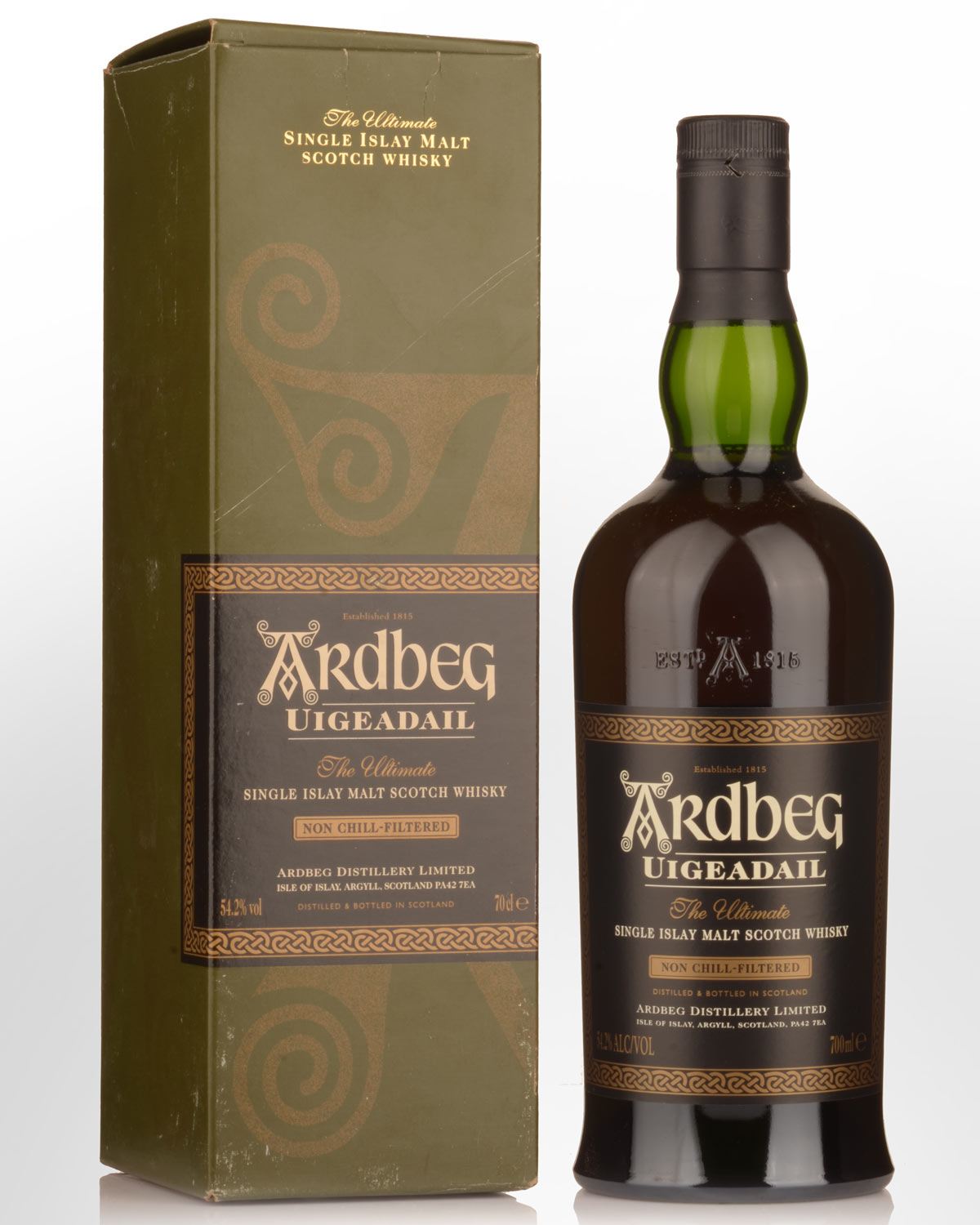 Ardbeg Uigeadail Single Malt Scotch Whisky (700ml) - Older Bottling