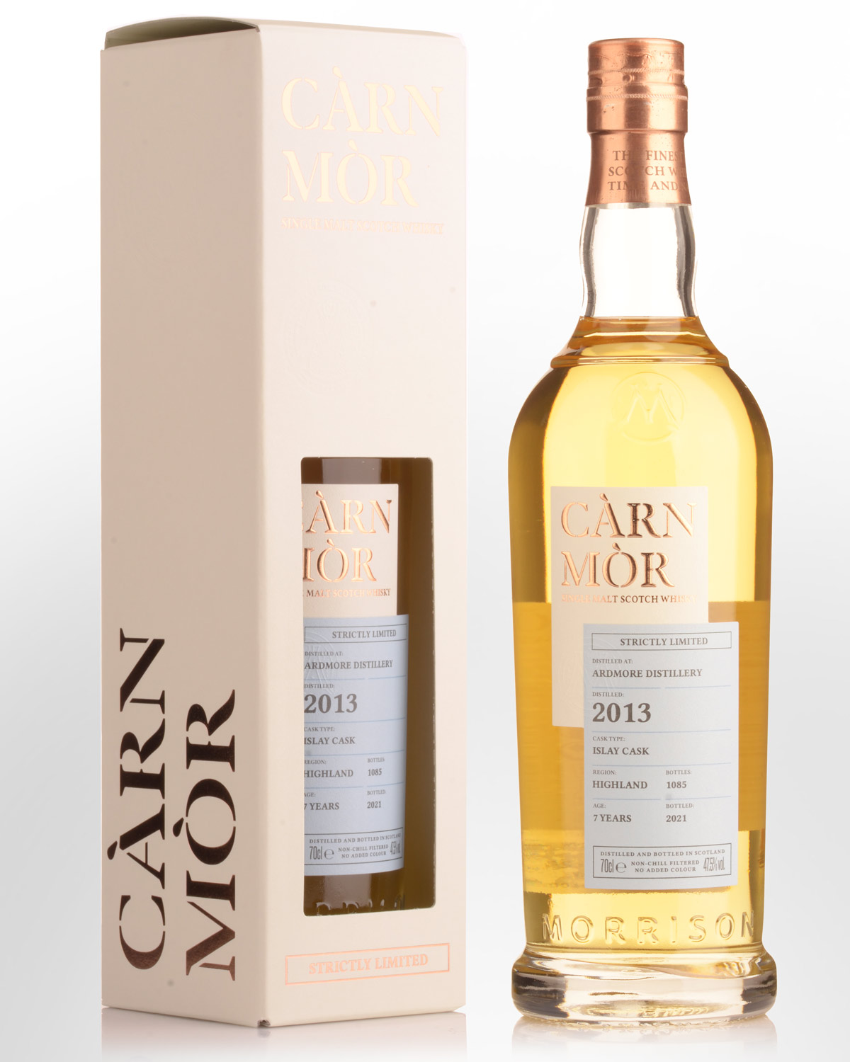 2013 Carn Mor Strictly Limited Ardmore 7 Year Old Single Malt Scotch Whisky (700ml)