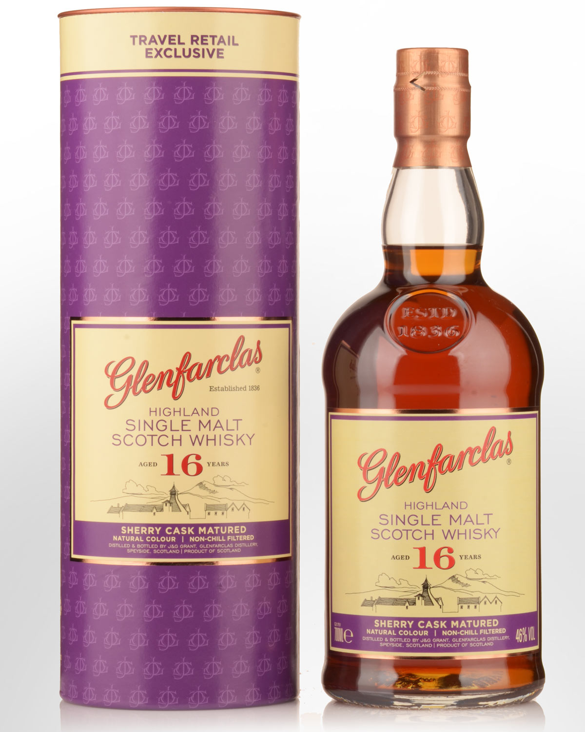 Glenfarclas 16 Year Old Single Malt Scotch Whisky (700ml)