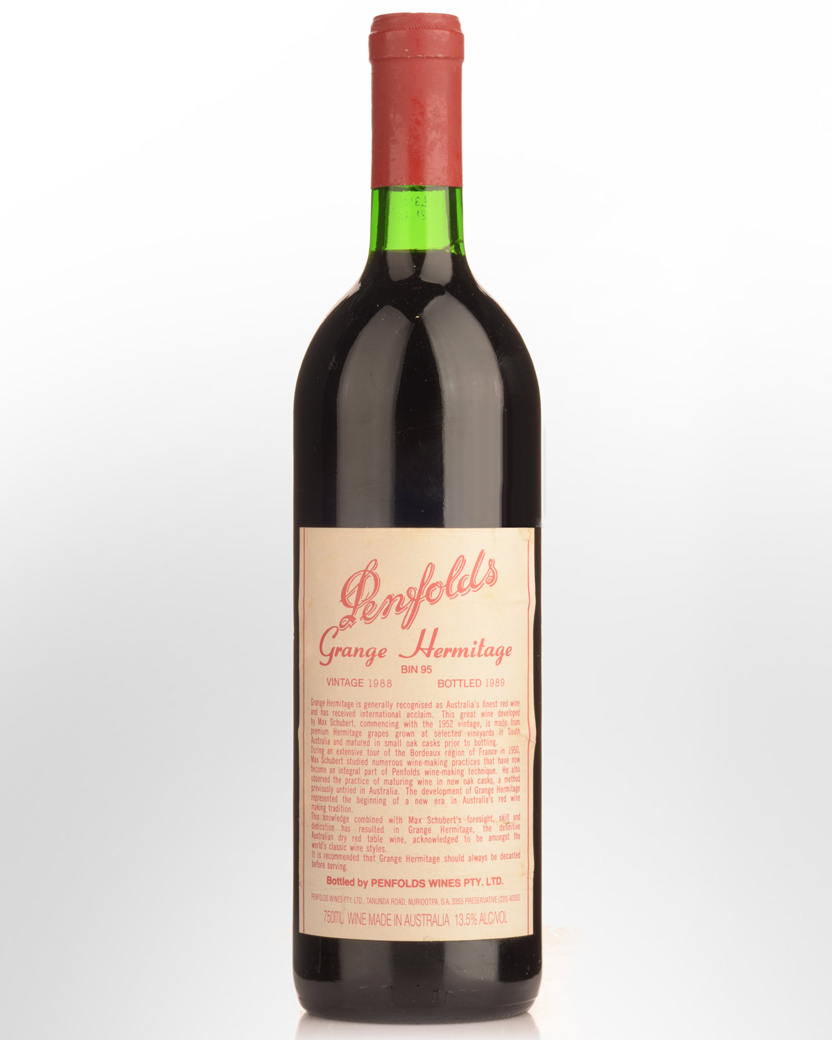 1988 Penfolds Grange Hermitage | Nicks Wine Merchants