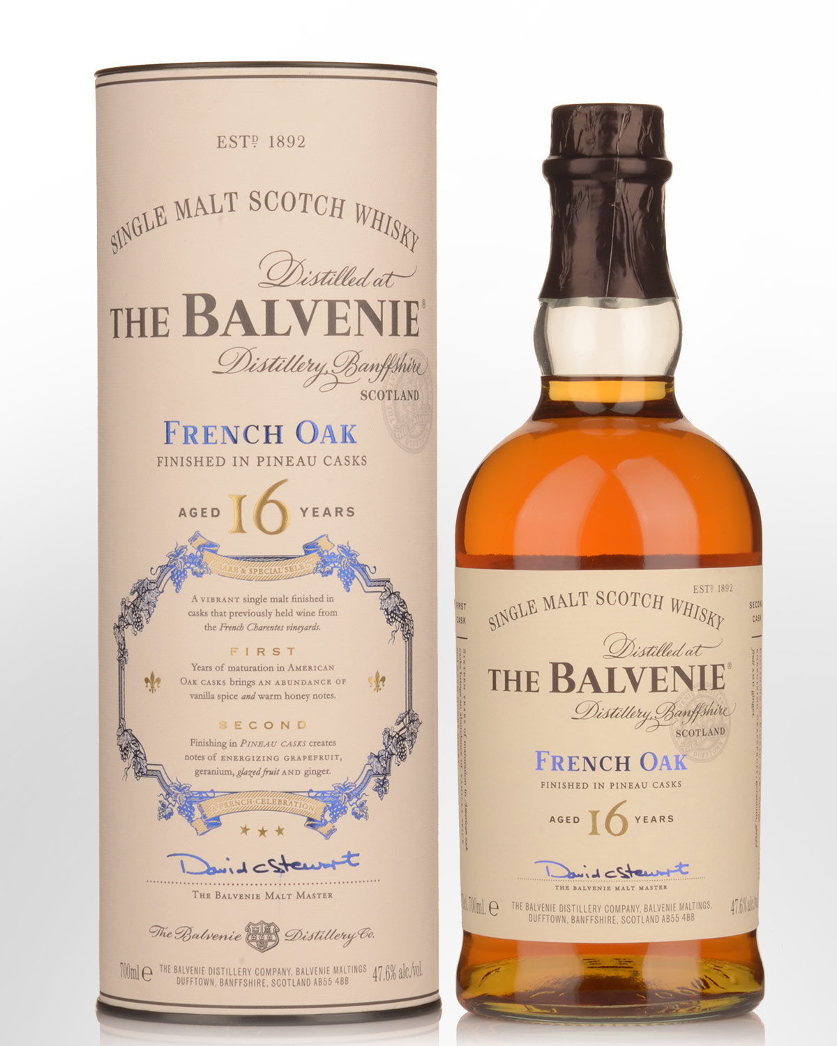 Balvenie French Oak Finish 16 Year Old Single Malt Scotch Whisky (700ml)