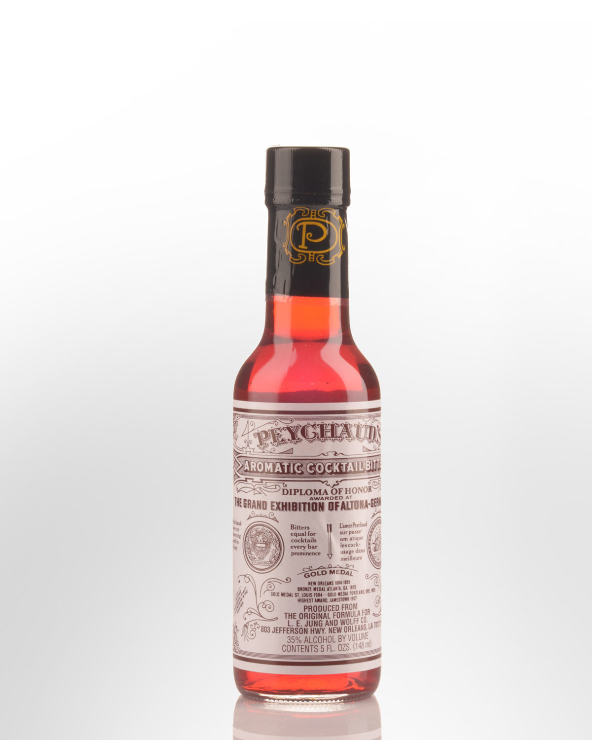 Peychaud's Aromatic Cocktail Bitters (148ml) Nicks Wine Merchants